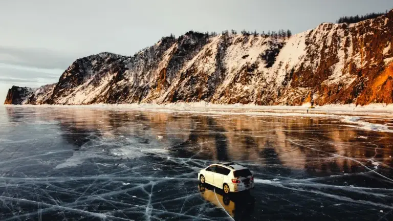 Photo by Alexander Popovkin: the-frozen-lake-baikal